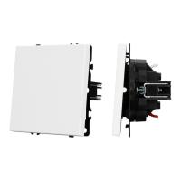 Механизм выключателя одноклавишный непроходной Arlight SWT-NOBE-MK01-SFPL-WH (230V, 10A) 054233