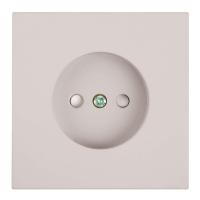Розетка 1-местная с защитной шторкой (механизм), Stekker, б/з, 250В, 16А Мия, RST16-3109-08, пудровый жемчуг 50483