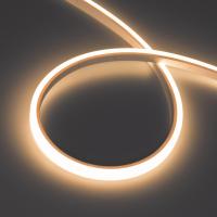Светодиодная лента герметичная WAVE-TOP-PU-A144-10x10mm 24V Warm3000 (5 W/m, IP68, 5m, wire x2) Arlight 052434