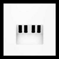 Накладка для розетки акустической 4-местной , S70 (белый матовый) Voltum VLS001502