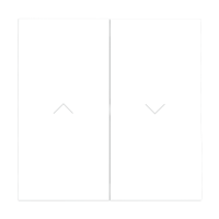 Клавиши для выключателя жалюзи, S70 (белый матовый) Voltum VLS002502