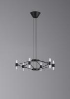 Люстра подвесная Alfa Light F3024-63 BLACK