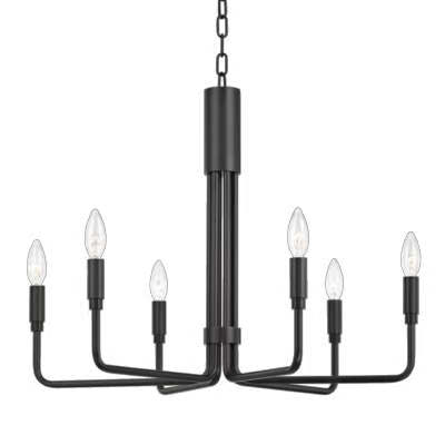 Люстра подвесная Alfa Light F1124-12 D750*H790 BK