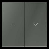 Клавиши для выключателя жалюзи, S70 (титан) Voltum VLS002506