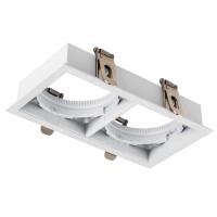 Рамка двойная квадратная встраиваемая для светодиодных модулей 0750xx STELLA Lightstar 075226