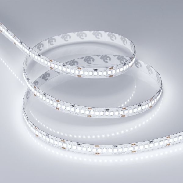 Светодиодная лента Arlight 11W/m 252LED/m 2835SMD холодный белый 5M RT-A252-10mm 24V White6000 022648(2)