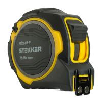 Рулетка, 7,5 м х 25 мм, магнит, II класс точности, двухстороннее нанесение, Stekker MTS-87-P 50211
