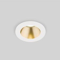 Встраиваемый светодиодный светильник Elektrostandard 25023/Led 7W 4200K WH/SB белый/бронза a056771