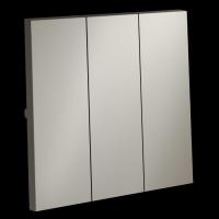 Клавиши для выключателя/переключателя трехклавишного S70 (кашемир) Voltum VLS000503