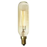 Лампа накаливания Е14 40W 3000K янтарная GF-E-435