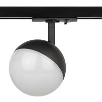 Трековый светильник однофазный ЭРА Round TR42-GX53 BK Б0054178