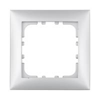 Рамка LK Studio 1-постовая (серебристый металлик) LK60 864103-1