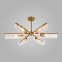 Потолочная люстра Eurosvet Trompeta 70144/6 латунь