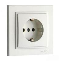 Розетка 2К+З Mono Electric Despina 16A 250V винтовое подключение слоновая кость 102-010021-117 Розетка 2К+З Mono Electric Despina 16A 250V винтовое подключение слоновая кость 102-010021-117