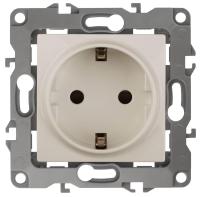 Розетка ЭРА 12 2P E Schuko со шторками 16A 250V 12-2102-02 Б0014688 Розетка ЭРА 12 2P E Schuko со шторками 16A 250V 12-2102-02 Б0014688