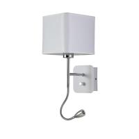 Бра Crystal Lux Paco AP2 Chrome/White