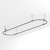 Шинопровод подвесной Arlight Art-Apriori-Oval-Rod-400-4000X1000 048512