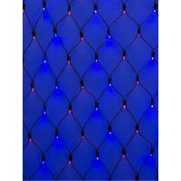 Уличная светодиодная гирлянда Uniel сетка 220V красно-синий ULD-N2015-288/SBK Red-Blue IP67 UL-00005486