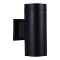 Уличный настенный светильник Reluce 86225-9.2-002CT 2*GX53 BK