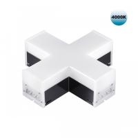 Светильник-соединитель X-образный Novotech Over Bits 359114 Светильник-соединитель X-образный Novotech Over Bits 359114