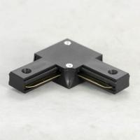 Коннектор Lussole LGO 10325 угловой коннектор черный