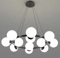 Люстра подвесная Alfa Light F2024-14 E27*25 Чёрный