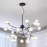 Люстра подвесная Alfa Light F2024-27 G4 Чёрный