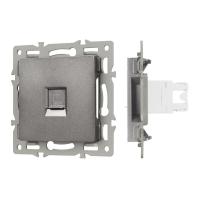 Механизм компьютерной розетки SCT-MPC1-PL-GR (RJ-45, CAT6) Arlight 045335