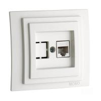 Розетка компьютерная RJ45 Mono Electric Despina 6 кат жемчуг 102-252505-125 Розетка компьютерная RJ45 Mono Electric Despina 6 кат жемчуг 102-252505-125