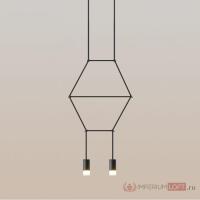 Подвесной светильник Imperium Loft Via Wireflow Polyhedral 2 Lineal Pendant Light 152907-22