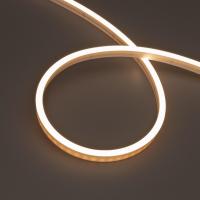 Светодиодная лента герметичная WAVE-SIDE-PU-A120-06x12mm 24V Warm3500 (8 W/m, IP68, 3m, wire x1) Arlight 052586