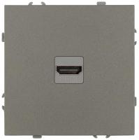 Розетка ЭРА Galaxy 15-3114-07 HDMI IP20 титан Б0070800