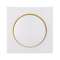 Накладка LK Studio светорегулятора с желтой световой индикацией (белый) LK60 867104-1