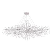 Люстра Crystal Lux REINA V2 SP12 L1500 SILVER PATINA