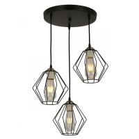 Подвесная люстра IMEX MD.3099-3-P BK+AB
