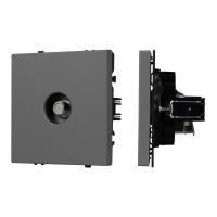 Механизм спутниковой розетки SCT-NOBE-MST1-SFPL-GR (SAT) Arlight 054299