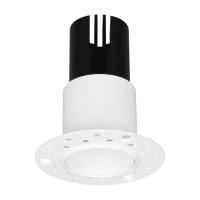 Светильник MS-INVISIO-TRIMLESS-R55-15W Warm3000 (WH-WH, 36 deg, 230V) Arlight 059162