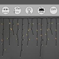 Уличная светодиодная гирлянда Sneha бахрома 230V теплый белый постоянный A-518 WW