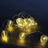 Cветодиодная гирлянда Sneha Шарик 230V теплый белый статичный A-467