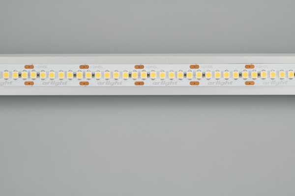 Светодиодная лента Arlight 19,2W/m 240LED/m 3528SMD теплый белый 5M 028622(2)