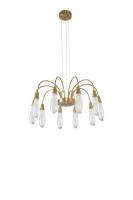 Люстра подвесная Alfa Light F4224-05 D600*H1100MM L10 lights