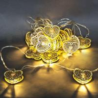 Cветодиодная гирлянда Sneha Сердце 230V теплый белый статичный A-406