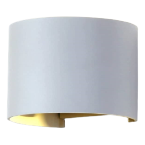 Уличный настенный светодиодный светильник Elvan GW-310A/R-6W-WW-Wh