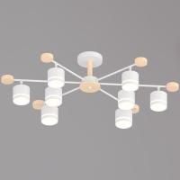 Потолочная люстра Reluce 78730-0.3-08 GX53 WH+WOOD