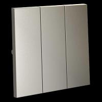 Клавиши для выключателя/переключателя трехклавишного S70 (шелк) Voltum VLS000504