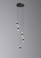 Люстра подвесная Alfa Light F3024-50 BLACK