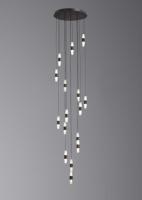 Люстра подвесная Alfa Light F3024-46 BLACK