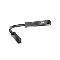 Коннектор питания шарнирный Exility X, черный Maytoni Technical EXILITY X Accessories for tracks Exility X TRA239CS-42B