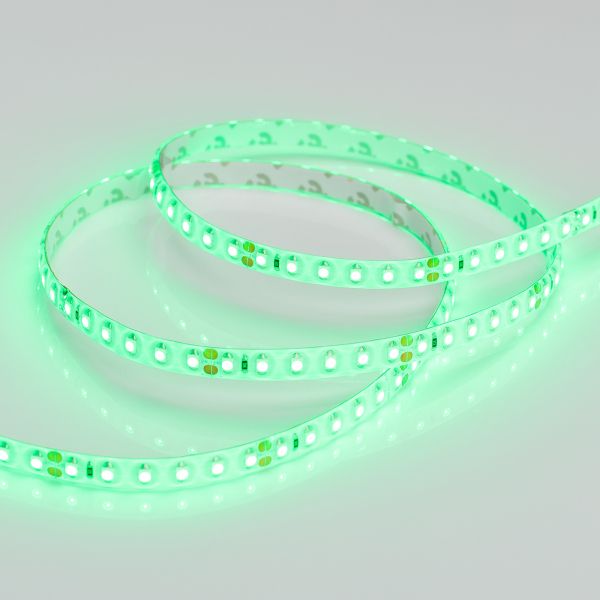 Светодиодная влагозащищенная лента Arlight 9,6W/m 120LED/m 2835SMD зеленый 5M 016510(2)