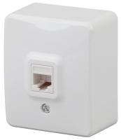 Розетка информационная RJ45 ЭРА Эксперт 11-3203-01 Б0020730 Розетка информационная RJ45 ЭРА Эксперт 11-3203-01 Б0020730